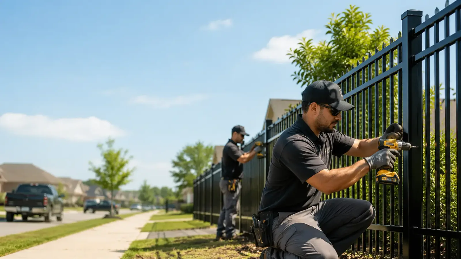 Metal Fence Installation in Crawley, WV